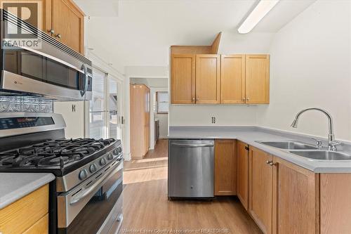 77 Maple Avenue, Amherstburg, ON - Indoor Photo Showing Kitchen With Double Sink