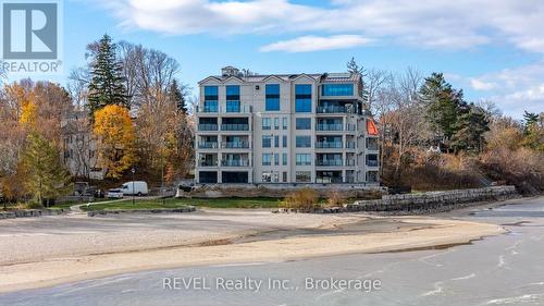 101 - 10 Dalhousie Avenue, St. Catharines (Port Dalhousie), ON - Outdoor With Balcony With Facade