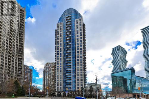 1605 - 330 Burnhamthorpe Road W, Mississauga, ON - Outdoor With Facade