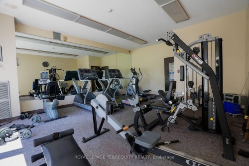 609-25 Silver Springs Boulevard, Toronto, ON - Indoor Photo Showing Gym Room
