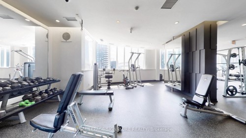 1030-250 Wellington Street W, Toronto, ON - Indoor Photo Showing Gym Room