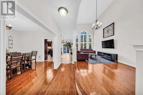 37 Denim Drive, Brampton, ON - Indoor With Fireplace