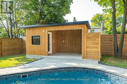 30 Kellythorne Drive, Toronto, ON - Outdoor With In Ground Pool