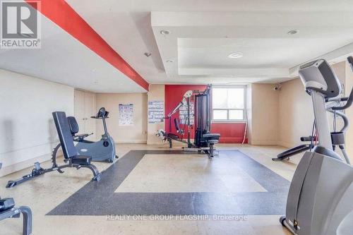 1209 - 15 Torrance Road, Toronto, ON - Indoor Photo Showing Gym Room