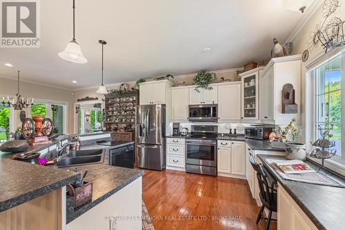 9430 County 2 Road W, Greater Napanee (Greater Napanee), ON - Indoor Photo Showing Kitchen With Double Sink