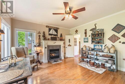 9430 County 2 Road W, Greater Napanee (Greater Napanee), ON - Indoor Photo Showing Living Room With Fireplace