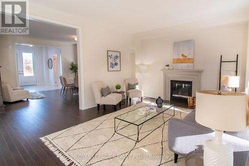 147 Dovedale Drive, Georgina, ON - Indoor Photo Showing Living Room With Fireplace