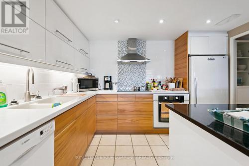 603 - 135 George Street S, Toronto, ON - Indoor Photo Showing Kitchen With Double Sink