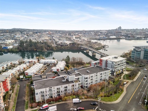 404-767 Tyee Rd, Victoria, BC - Outdoor With Body Of Water With View