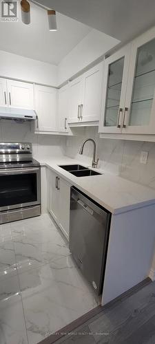 1605 - 3 Rean Drive, Toronto, ON - Indoor Photo Showing Kitchen With Double Sink