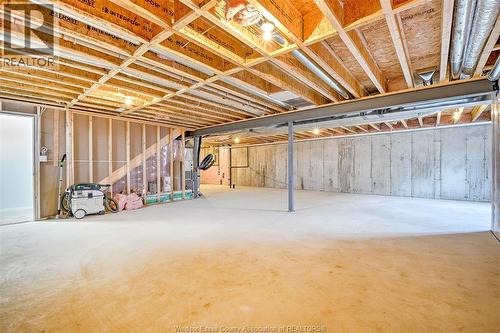 82 Mulberry Court, Amherstburg, ON - Indoor Photo Showing Basement