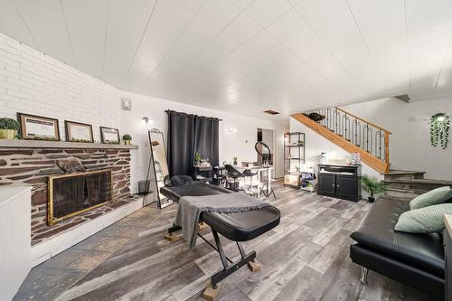 Family room - 1529 Rue Beaugrand, Acton Vale, QC - Indoor With Fireplace