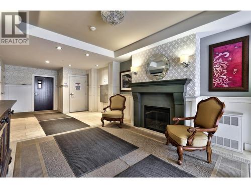 370 Battle Street Unit# 401, Kamloops, BC - Indoor With Fireplace