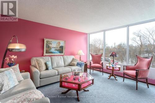 205 - 23 Woodlawn Road E, Guelph (Riverside Park), ON - Indoor Photo Showing Living Room