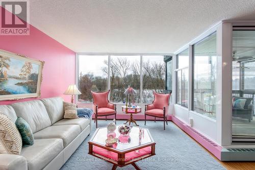 205 - 23 Woodlawn Road E, Guelph (Riverside Park), ON - Indoor Photo Showing Living Room