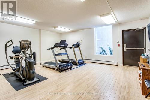 205 - 23 Woodlawn Road E, Guelph (Riverside Park), ON - Indoor Photo Showing Gym Room