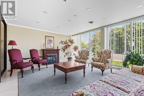 1110 - 92 Church Street S, Ajax (Central West), ON - Indoor Photo Showing Living Room
