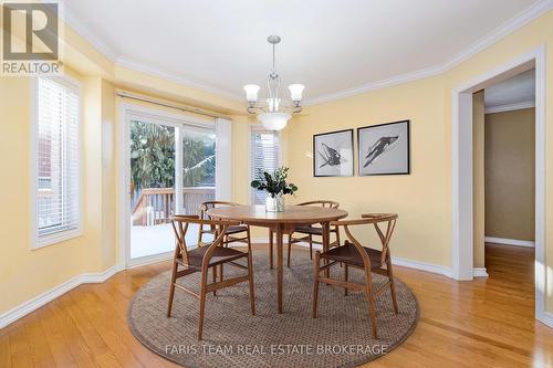 Virtually Staged - 25 Dunnett Drive, Barrie, ON - Indoor Photo Showing Dining Room