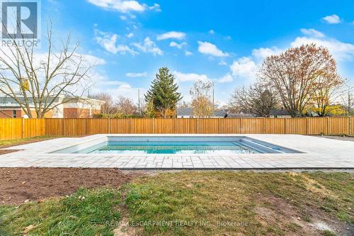 2488 Bridge Road, Oakville, ON - Outdoor With In Ground Pool With Backyard