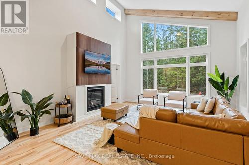 1049 Greensview Drive, Lake Of Bays, ON - Indoor Photo Showing Living Room With Fireplace