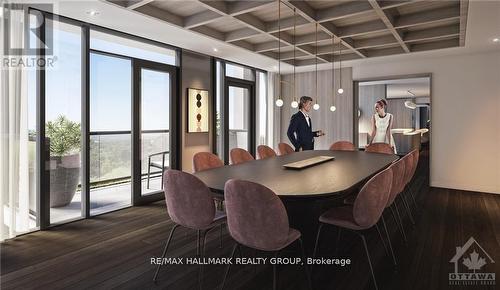 718 - 560 Rideau Street, Ottawa, ON - Indoor Photo Showing Dining Room