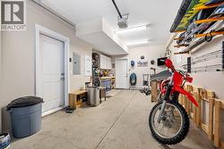 One-car garage with baseboard heating and extra storage for all your gear. - 