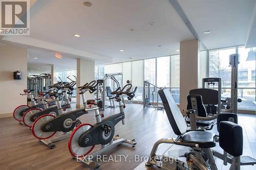 2208 - 4070 Confederation Parkway, Mississauga, ON - Indoor Photo Showing Gym Room