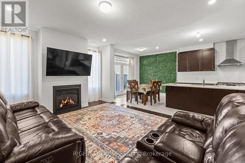 837 Derreen Avenue, Ottawa, ON - Indoor Photo Showing Living Room With Fireplace