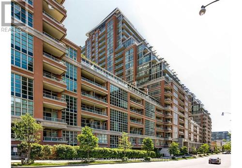 2208 - 85 East Liberty Street, Toronto, ON - Outdoor With Balcony With Facade