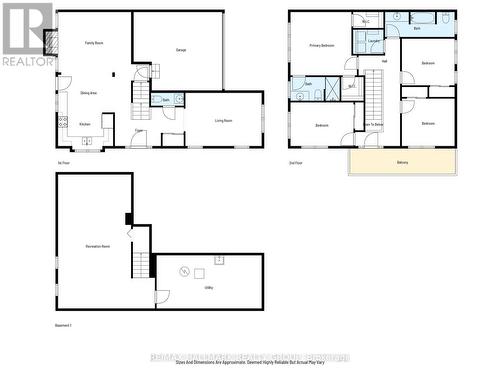 Floorplan - Summary of the home's layout - 601 Rosehill Avenue, Ottawa, ON - Other