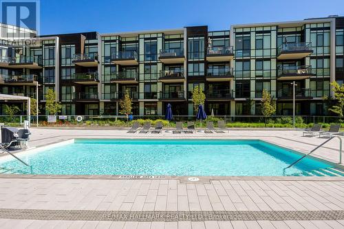 321 - 415 Sea Ray Avenue, Innisfil, ON - Outdoor With In Ground Pool With Balcony