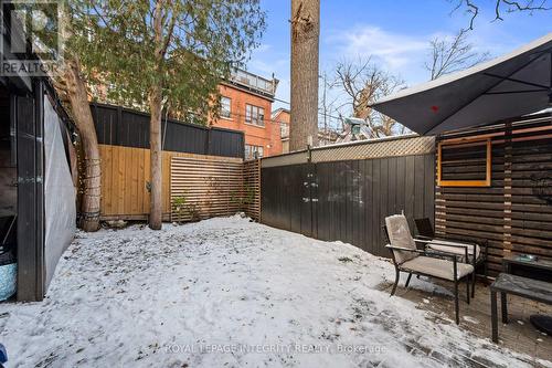 Private backyard off mudroom! - 553 Gilmour Street, Ottawa, ON - Outdoor With Exterior