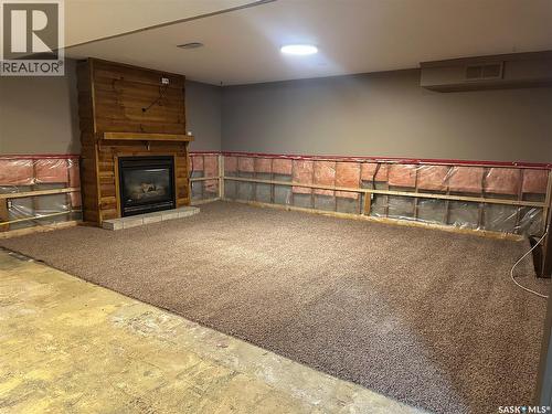 801 5Th Avenue, Whitewood, SK - Indoor With Fireplace