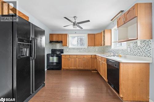 24 St Charles Street, Belleville, ON - Indoor Photo Showing Kitchen With Double Sink
