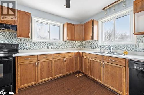 24 St Charles Street, Belleville, ON - Indoor Photo Showing Kitchen With Double Sink