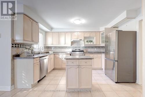 108 Kirkbride Crescent, Vaughan, ON - Indoor Photo Showing Kitchen With Stainless Steel Kitchen
