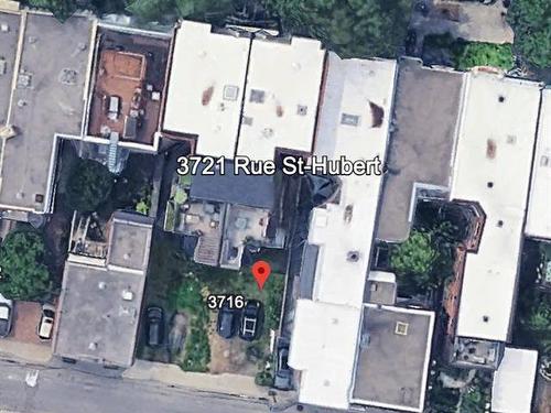 Photo aérienne - 3711A Rue St-Hubert, Montréal (Le Plateau-Mont-Royal), QC 
