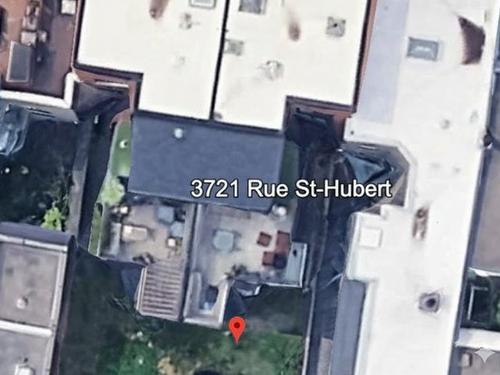 Photo aérienne - 3717 Rue St-Hubert, Montréal (Le Plateau-Mont-Royal), QC 
