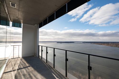 Balcony - 2706-1000 Rue André-Prévost, Montréal (Verdun/Île-Des-Soeurs), QC - Outdoor With Body Of Water With Balcony With View