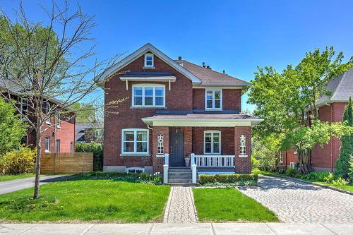 Façade - 112 Av. Cornwall, Mont-Royal, QC - Outdoor With Deck Patio Veranda With Facade
