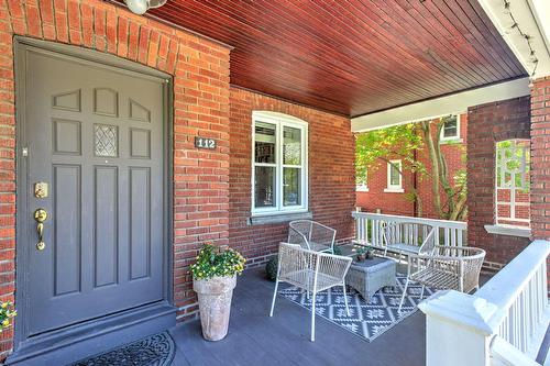 Entrée extérieure - 112 Av. Cornwall, Mont-Royal, QC - Outdoor With Deck Patio Veranda With Exterior