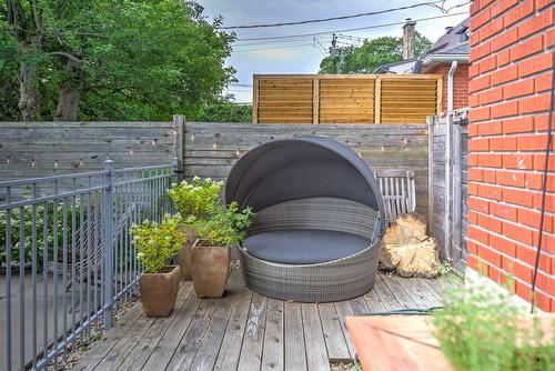 Terrasse - 112 Av. Cornwall, Mont-Royal, QC - Outdoor With Deck Patio Veranda With Exterior