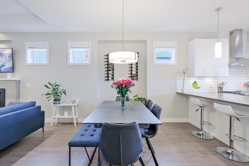9703 Celeste Road, Lake Country, BC - Indoor Photo Showing Dining Room