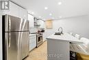 Lower - 25 Knight Street, Toronto, ON  - Indoor Photo Showing Kitchen With Double Sink With Upgraded Kitchen 