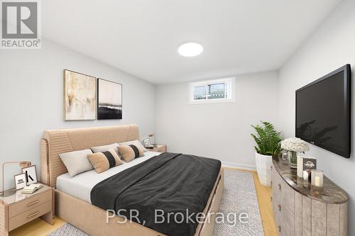 Lower - 25 Knight Street, Toronto, ON - Indoor Photo Showing Bedroom