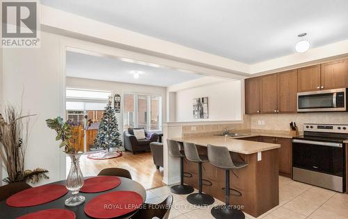 9 Backwater Trail, Brampton, ON - Indoor Photo Showing Kitchen With Double Sink