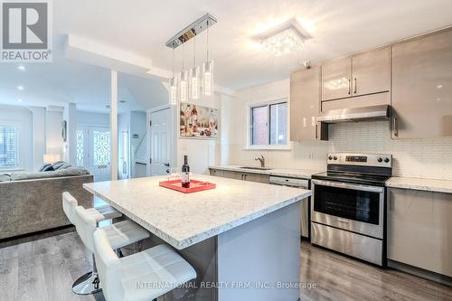 Mainsecondfloors - 47 Maxwell Avenue, Toronto, ON - Indoor Photo Showing Kitchen With Stainless Steel Kitchen With Upgraded Kitchen