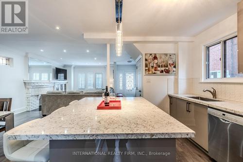 Mainsecondfloors - 47 Maxwell Avenue, Toronto, ON - Indoor Photo Showing Kitchen With Upgraded Kitchen