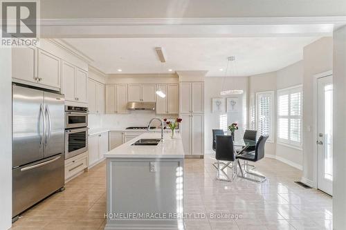 Upper - 766 Miltonbrook Crescent, Milton, ON - Indoor Photo Showing Kitchen With Double Sink