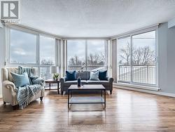 Walkout to balcony from living room - 